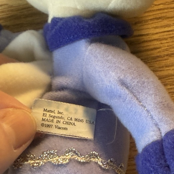 Vtg Rugrats Chuckie, Angelica, and Spike Plush Holiday Bean Bag Friends 1997 - Picture 8 of 13